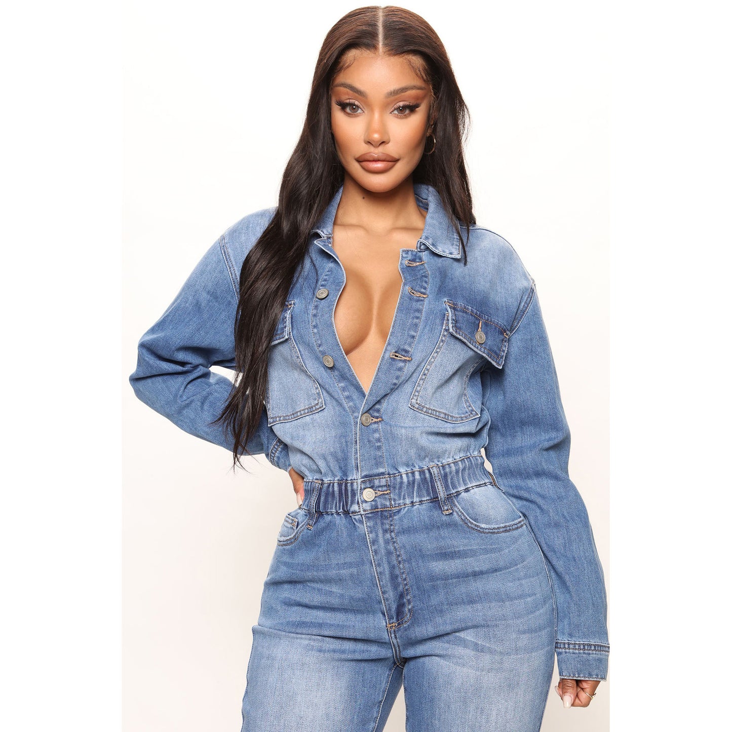Long Sleeve Jumpsuit