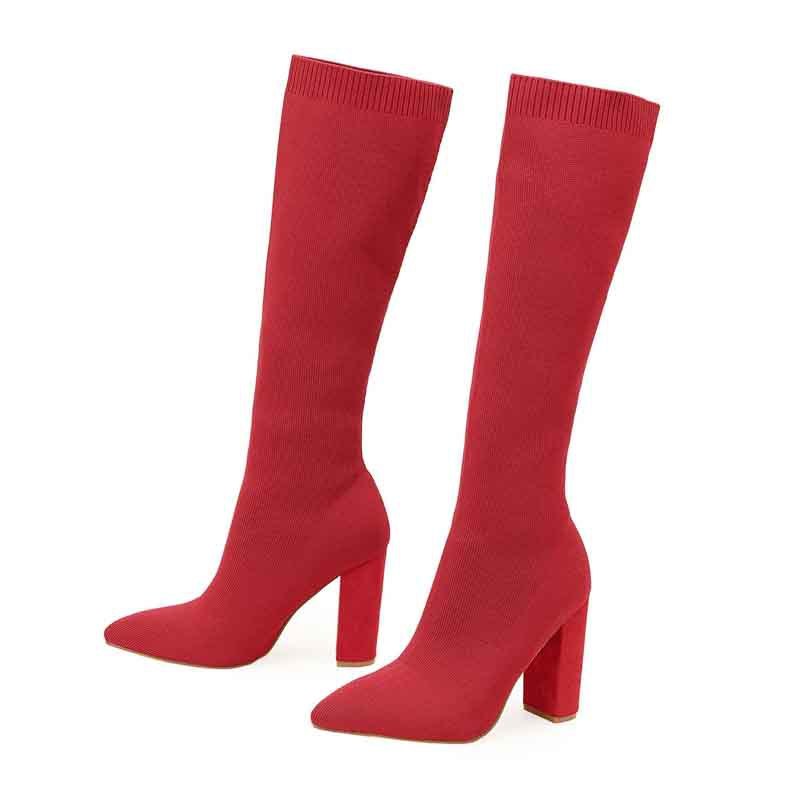 Thick High-heeled