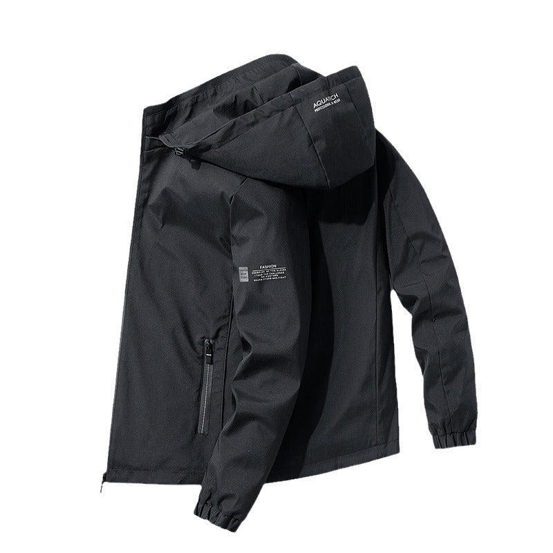 Detachable Hooded Waterproof Jacket