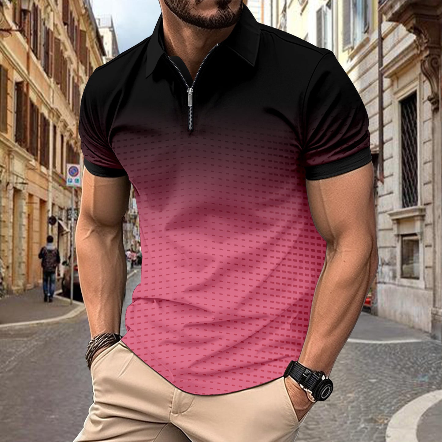 Gradient Polo Shirt