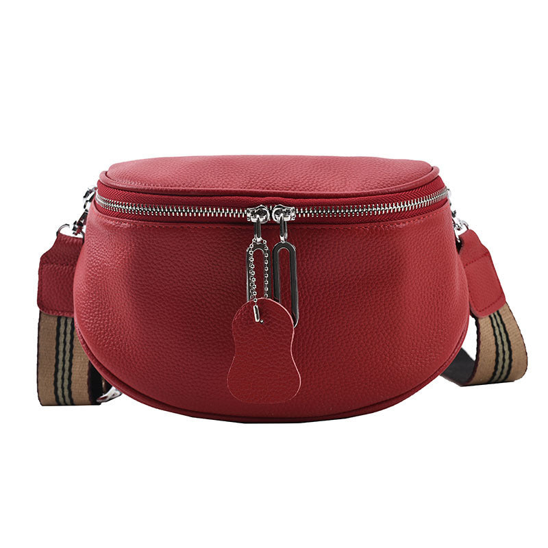 Genuine Leather Crossbody Bag