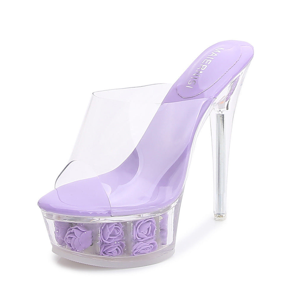 Transparent Model Crystal