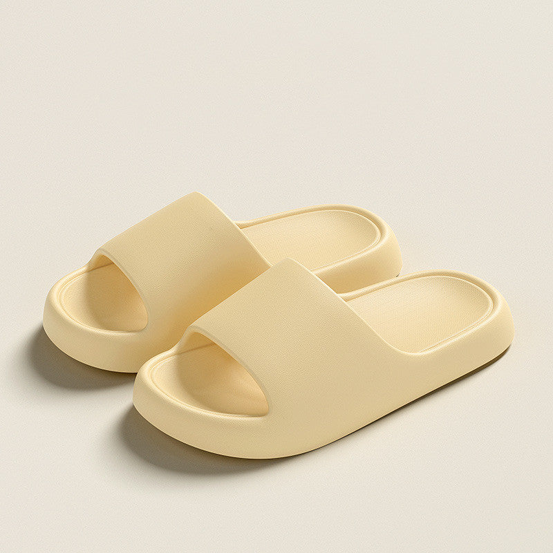 Solid Thick-soled Slippers  Non-slip