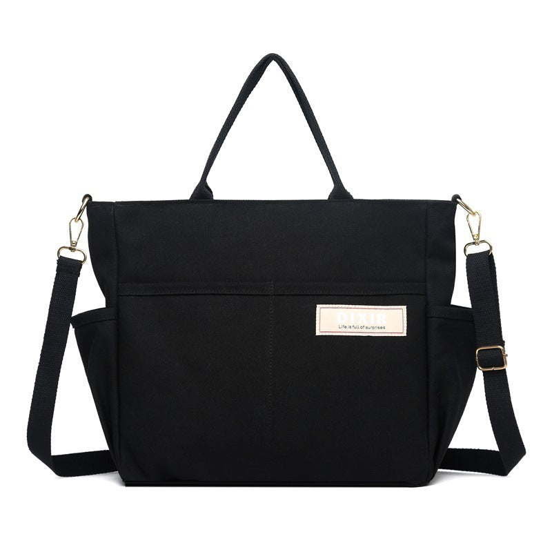 Large-capacity Canvas Shoulder Handbag