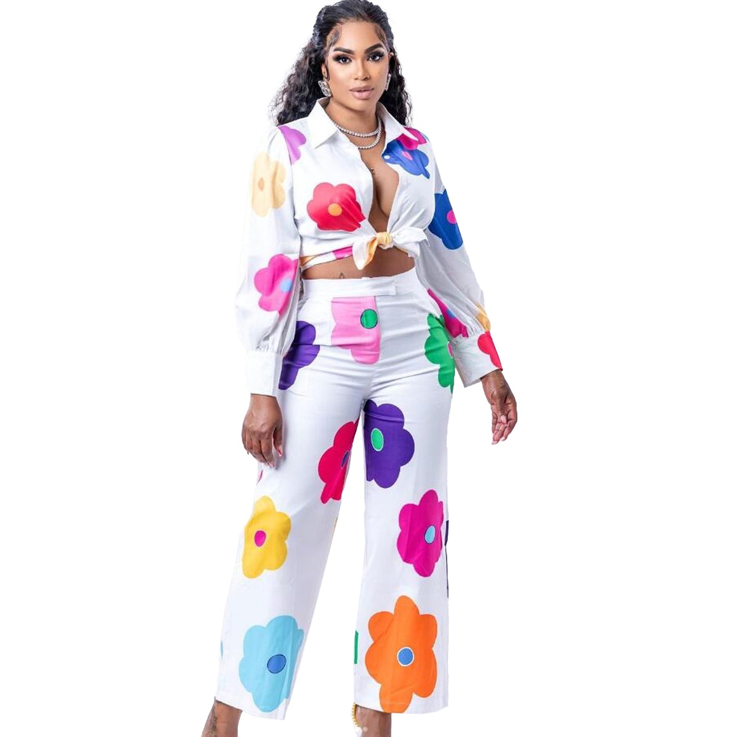 Colorful Two-piece Set