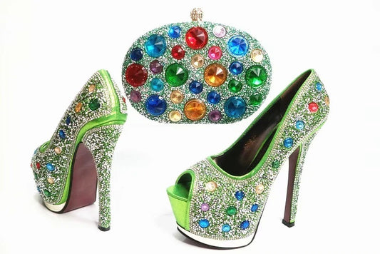 Stiletto Pointed Rhinestone Bag