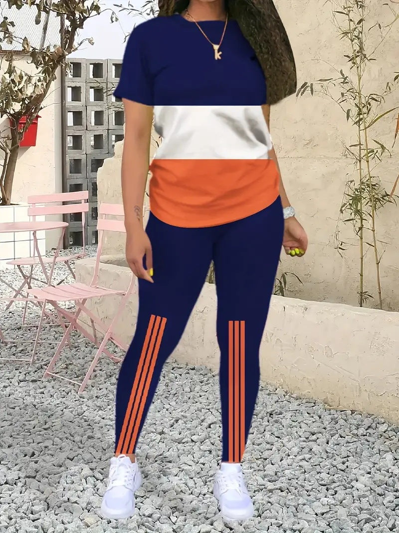 Trendy Colorblock Set