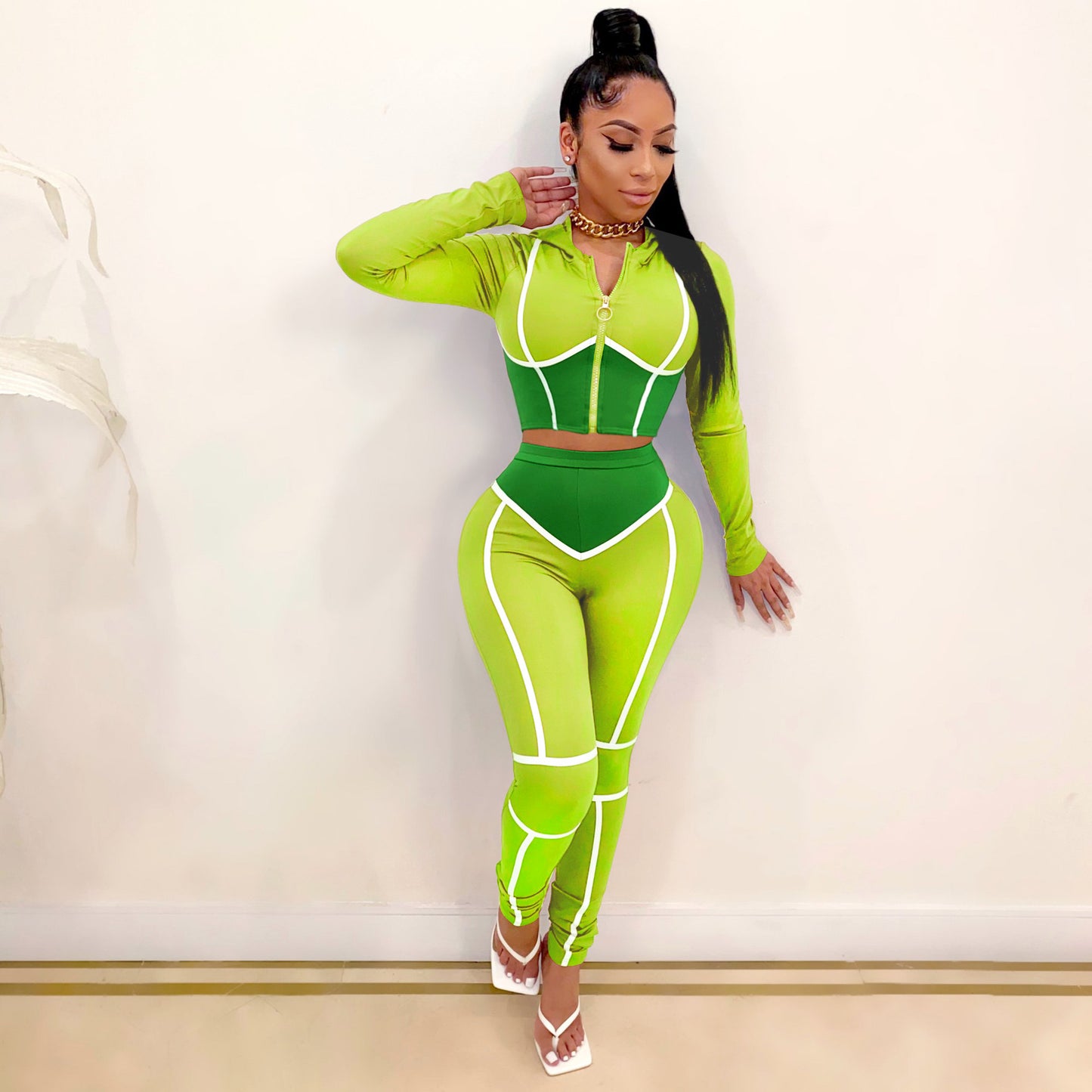 Fashion Yoga Two-piece Set