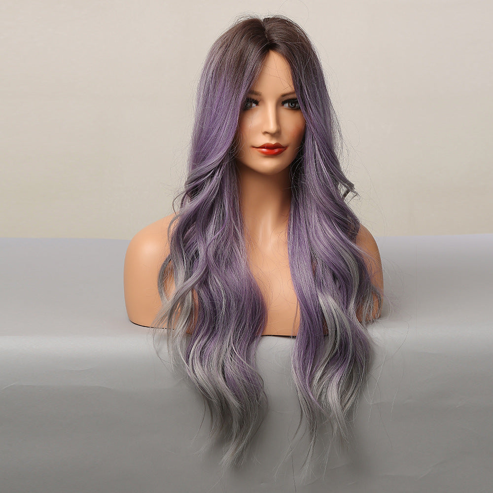 Brown long Wig