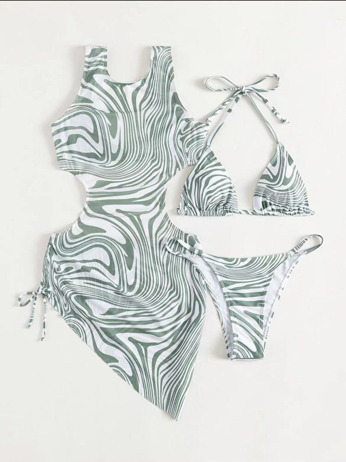 Bikini Three-piece Swimsuit