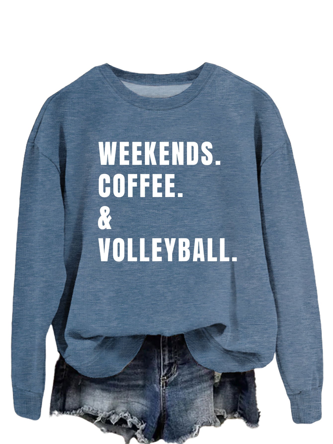Long Sleeve Loose Sweatshirt