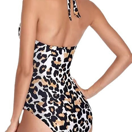 Conservatively Thin Cover Belly Bathing Suit