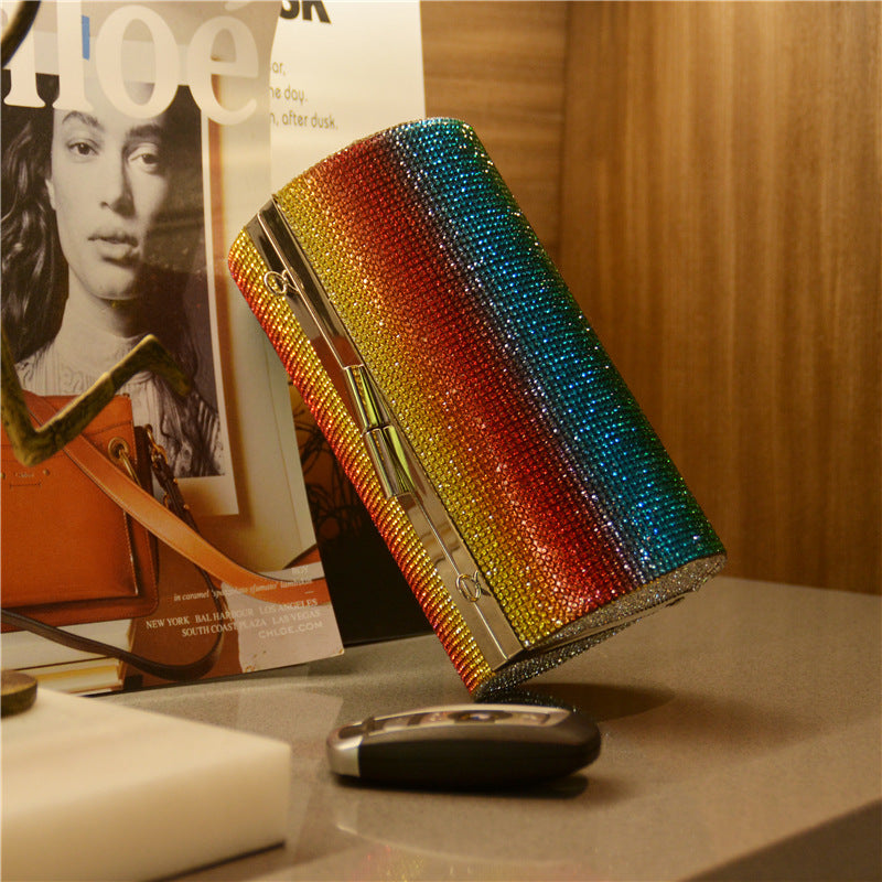 Over the rainbow clutch