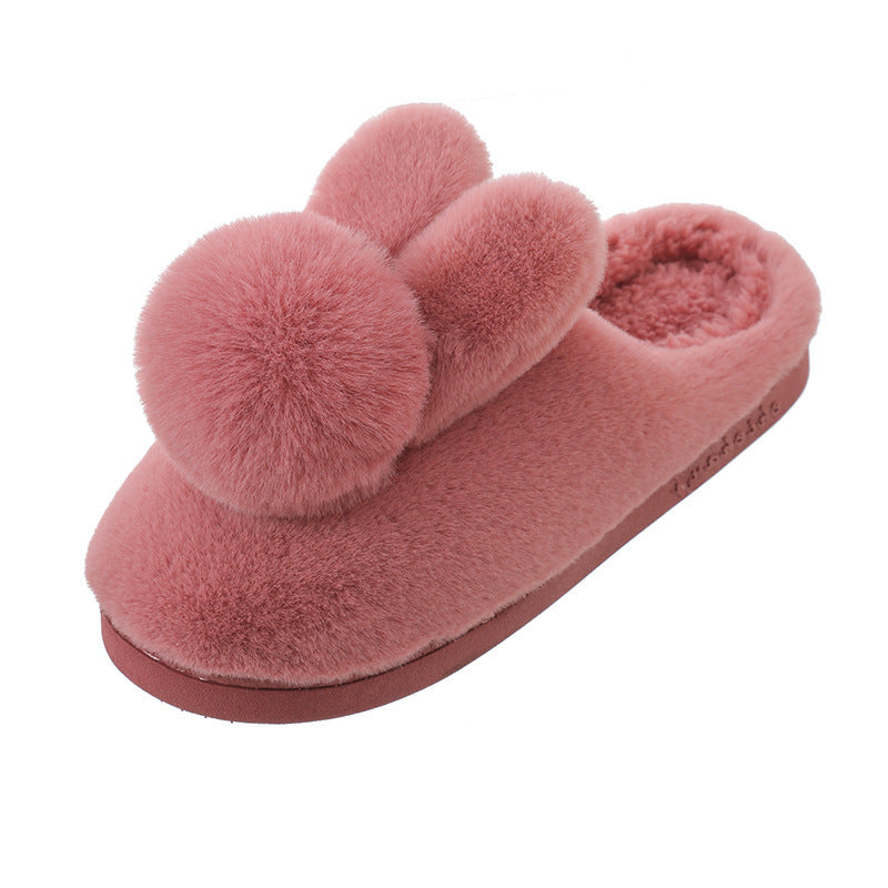 Thick Bottom Non-slip Plush Sluppers