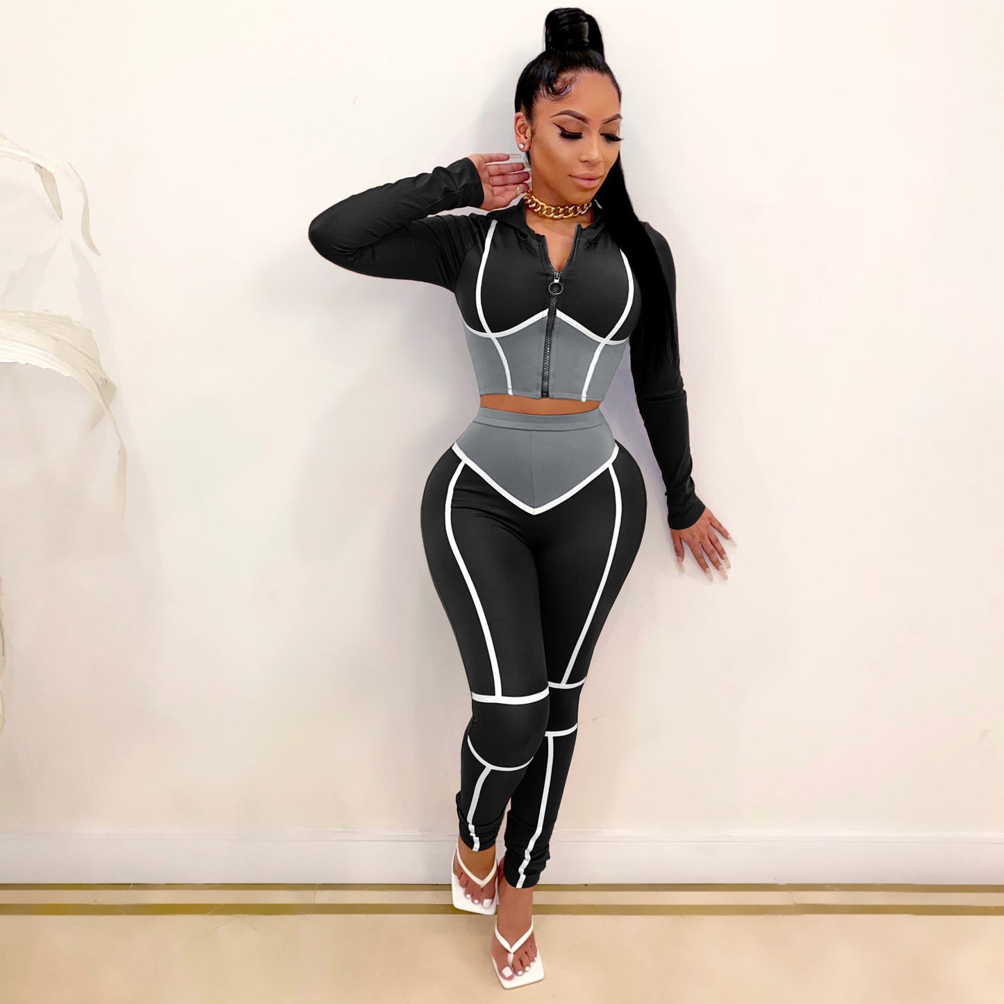 Fashion Yoga Two-piece Set