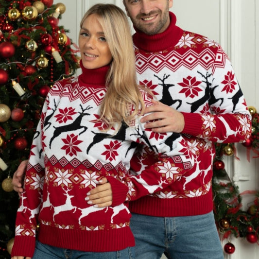 Christmas Turtleneck Sweater