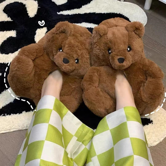 Extra Thick Non-slip Animal Slippers
