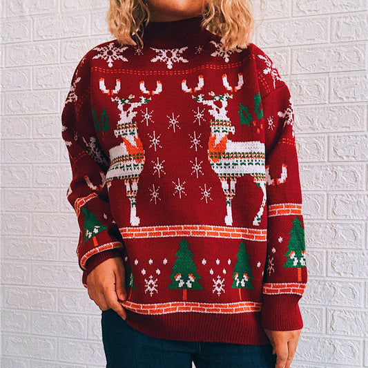 Christmas Elk Sweater