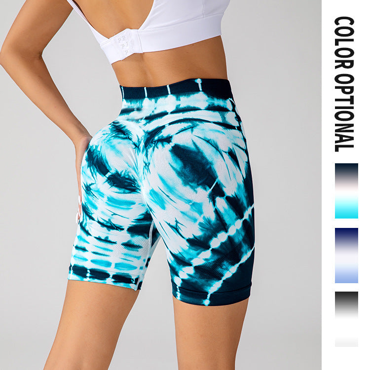 Tie-dye Yoga Shorts