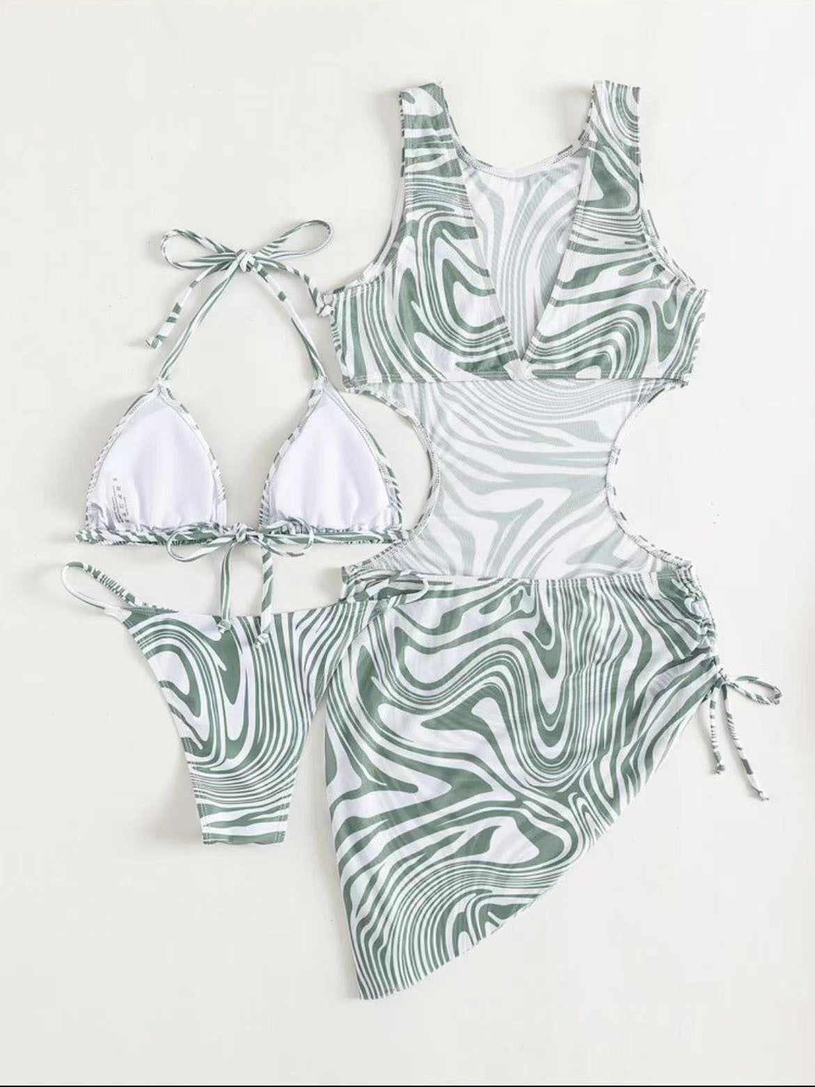 Bikini Three-piece Swimsuit