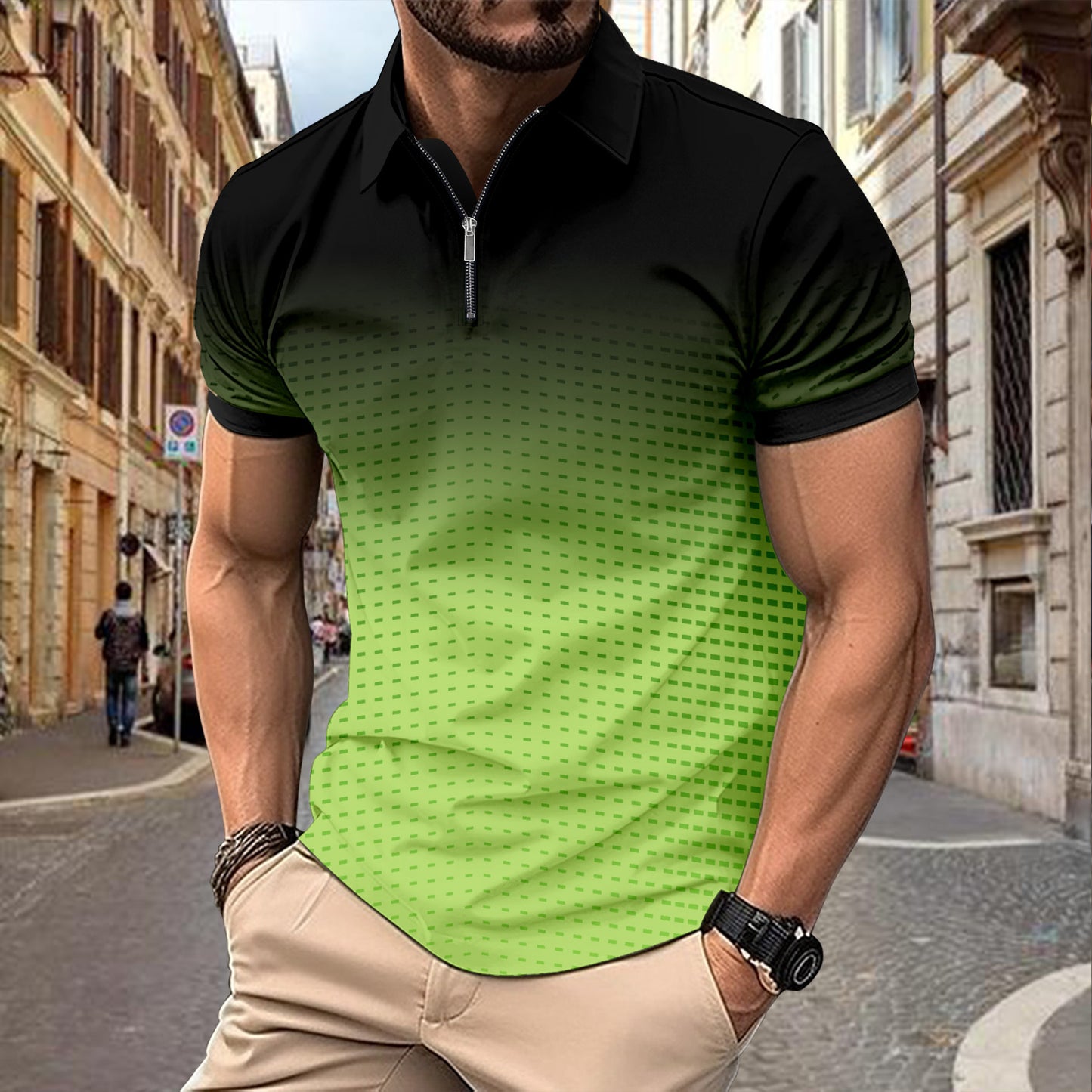 Gradient Polo Shirt