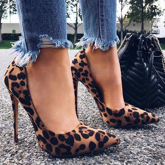 Leopard Stilettos